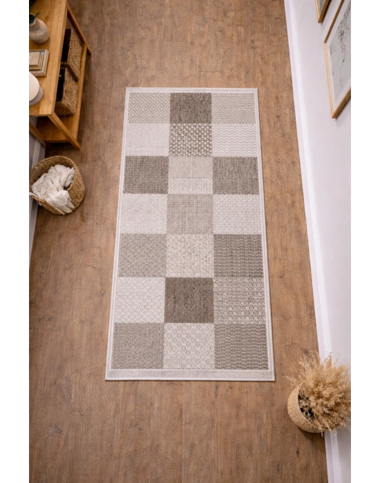 Merinos Rs Sisal 79269-071 Özel Kesme Halı Kahverengi