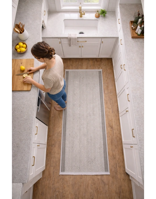 Merinos Rs Sisal 79271-070 Özel Kesme Halı Kahverengi