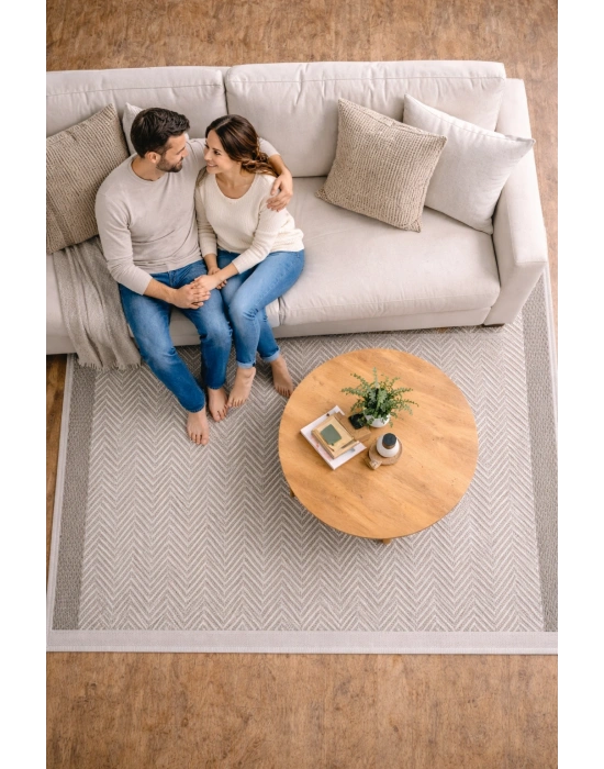 Merinos Rs Sisal 79271-070 Özel Kesme Halı Kahverengi