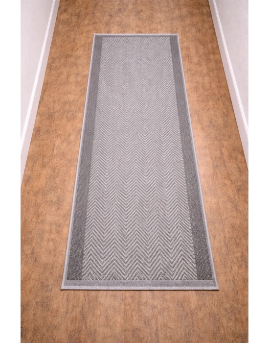 Merinos Rs Sisal 79266-095 Özel Kesme Halı Gri