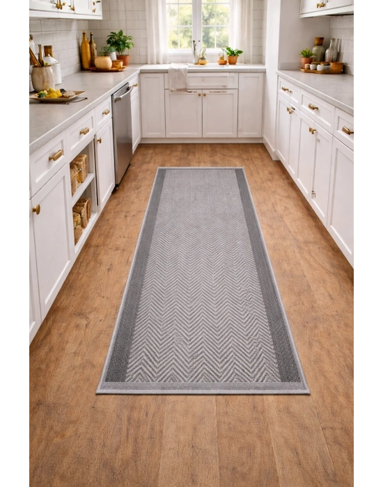 Merinos Rs Sisal 79266-095 Özel Kesme Halı Gri