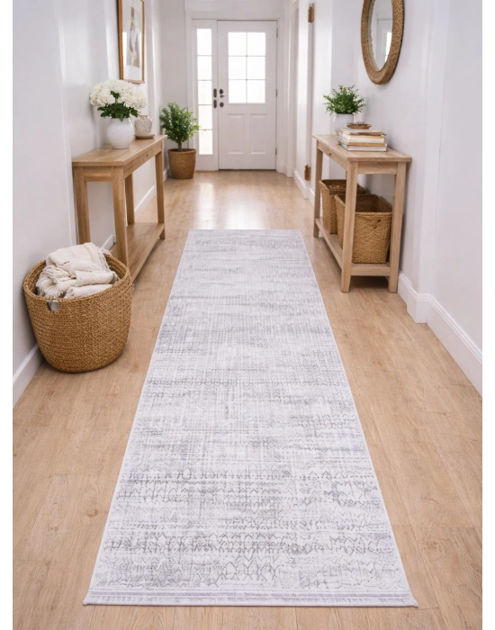 Merinos Vista 79300-095 Özel Kesme Halı Gri