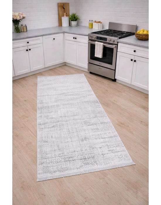 Merinos Vista 79300-095 Özel Kesme Halı Gri