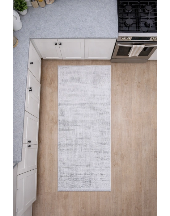 Merinos Vista 79300-095 Özel Kesme Halı Gri