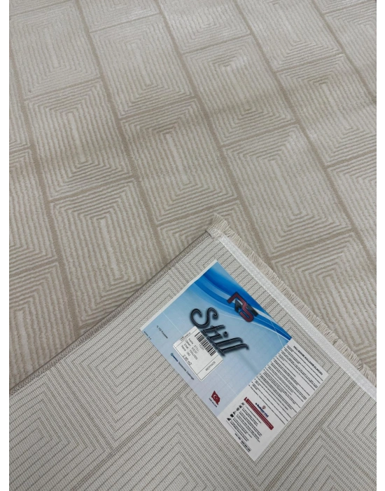 Merinos Still 63237-062 Özel Kesme Halı Krem