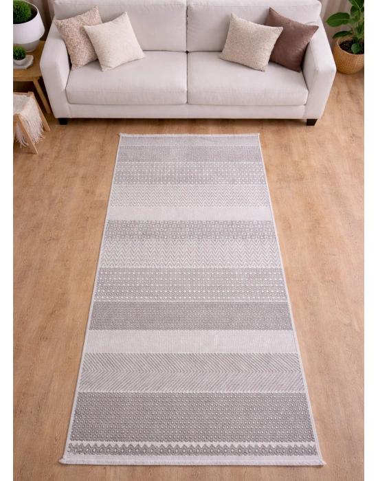 Merinos Still 77347-095 Özel Kesme Halı Antrasit