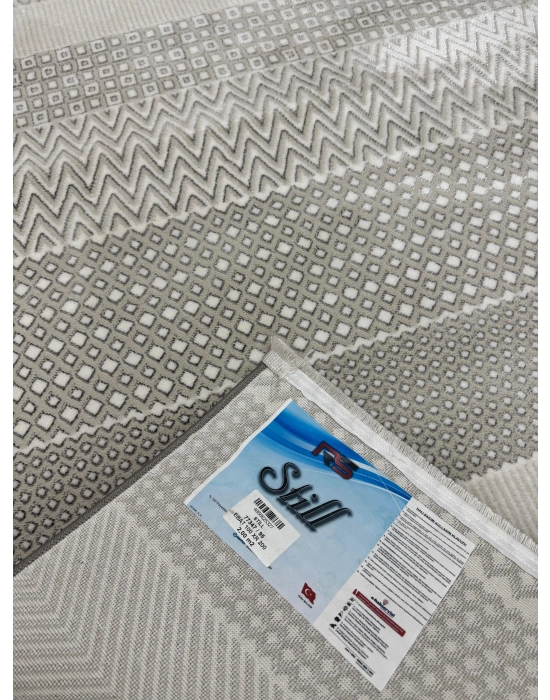 Merinos Still 77347-095 Özel Kesme Halı Antrasit