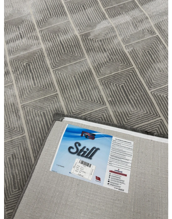 Merinos Still 63237-097 Özel Kesme Halı Antrasit