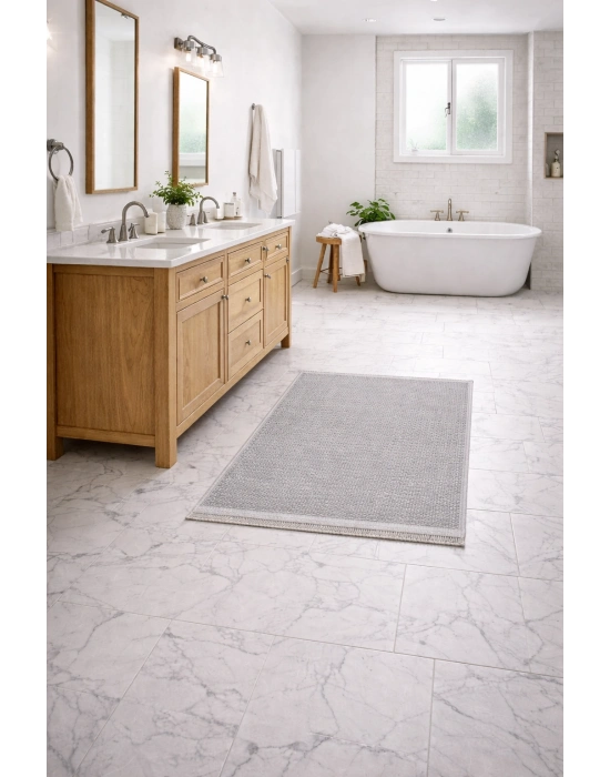 Merinos Mira 68975-071 Özel Kesme Halı Kahverengi