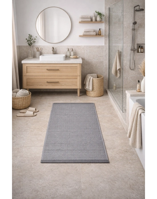 Merinos Mira 68975-096 Özel Kesme Halı Gri