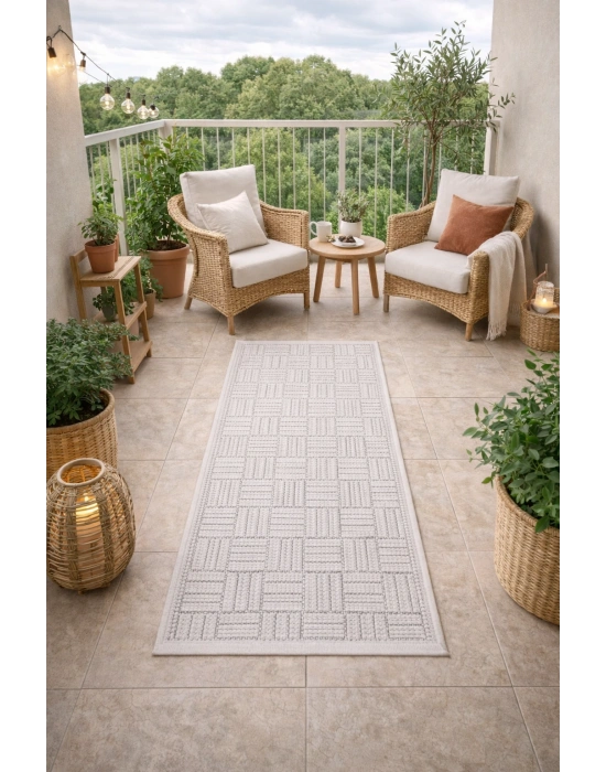 Merinos Mira 68979-060 Özel Kesme Halı Krem