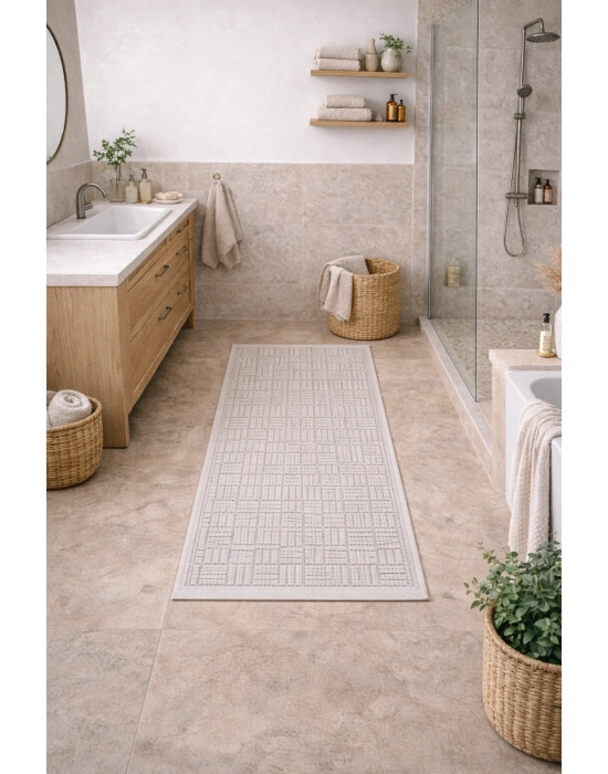 Merinos Mira 68979-060 Özel Kesme Halı Krem