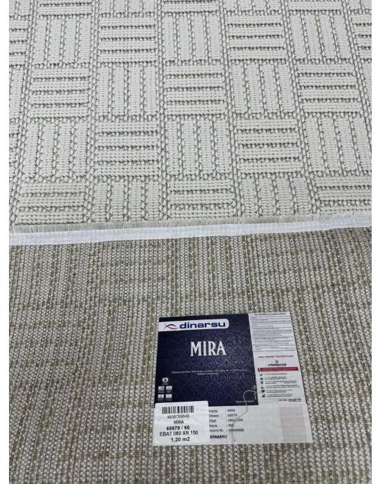 Merinos Mira 68979-060 Özel Kesme Halı Krem