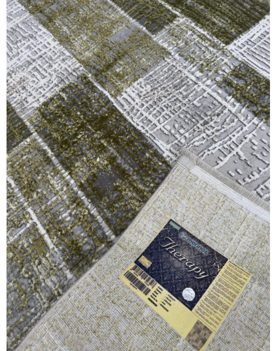 Merinos Halı Therapy Serisi %100 Akrilik 100 x 200 Yeşil 19124-040