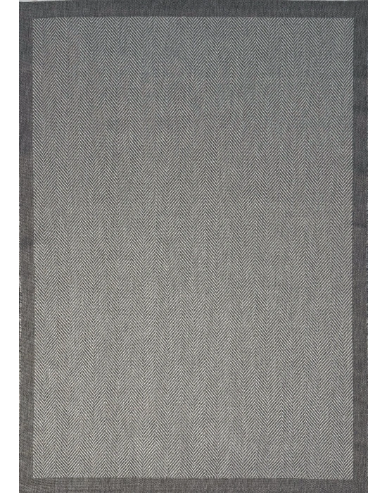 Mess Modern Dekoratif Yumuşak Dokulu Sisal Halı 3939 Gri Antrasit