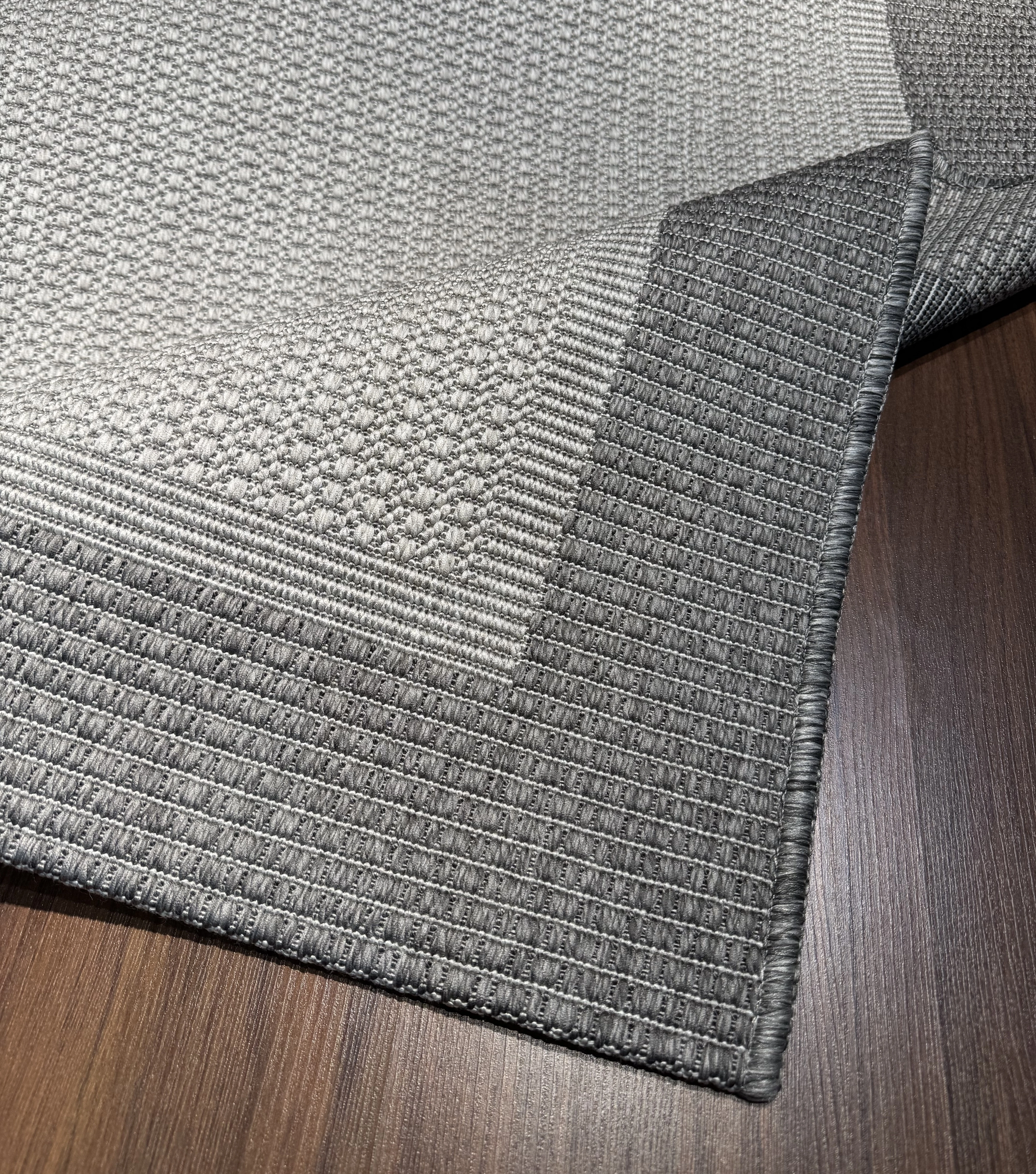 Mess Modern Dekoratif Yumuşak Dokulu Sisal Halı 3945 Gri Antrasit