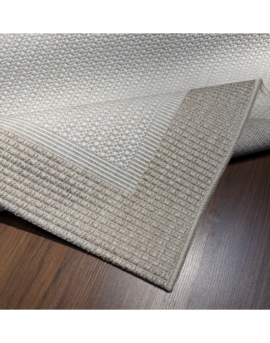 Mess Modern Dekoratif Yumuşak Dokulu Sisal Halı 3945 Krem Vizon