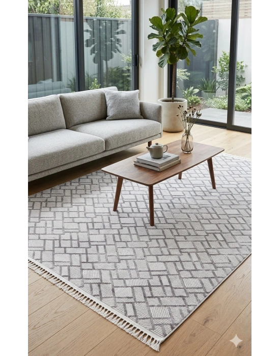 Padişah Halı 170x250 Sümela Koleksiyonu 64251-096 Gri