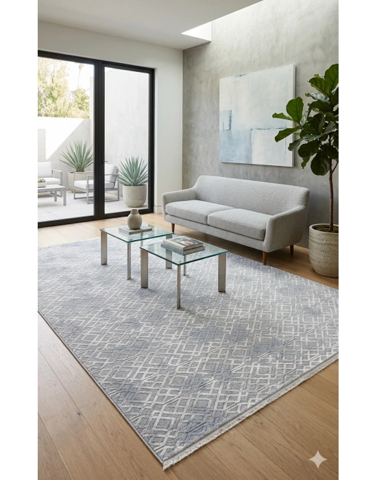 Padişah Halı 170x250 Sümela Koleksiyonu 39145-030 Mavi