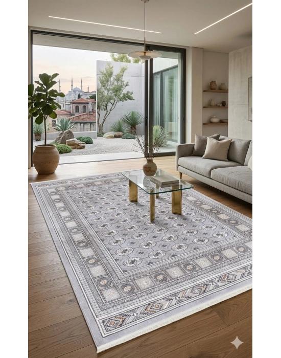 Dinarsu Halı 160x230 Asya Koleksiyonu 70174-095 Gri
