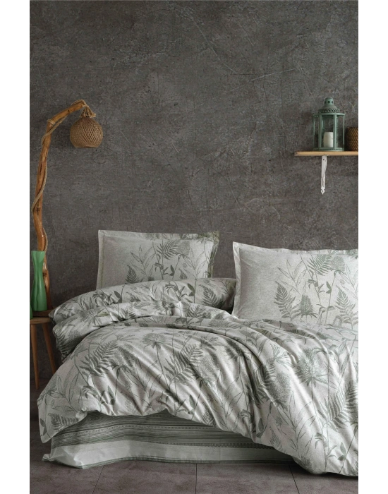 Çift Kişilik Nevresim Takımı Tuva Yeşil