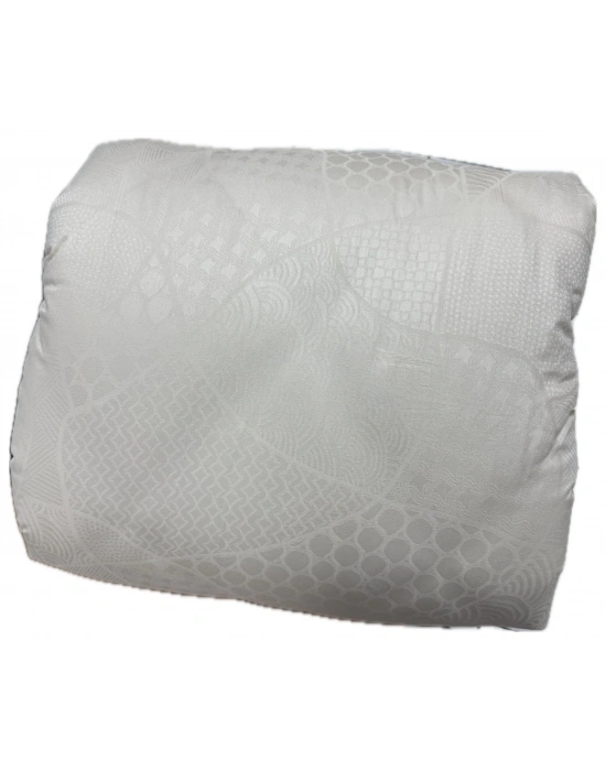 Clasy %100 Pamuk Ranforce Çift kişilik Yorgan Çift Taraflı Mandarin V1 Krem-Bej Düz Desenli Kapitoneli