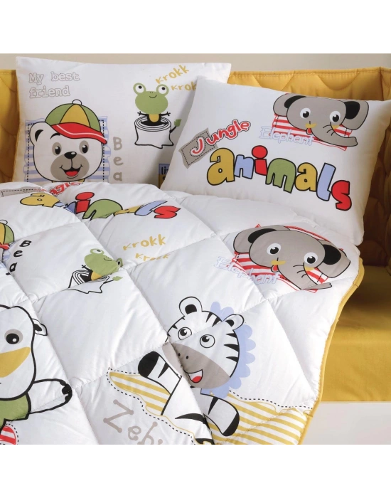 Clasy Ranforce Bebek Uyku Seti Animals V1 Sarı