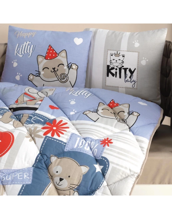 Clasy Ranforce Bebek Uyku Seti Kitty V1 Mavi