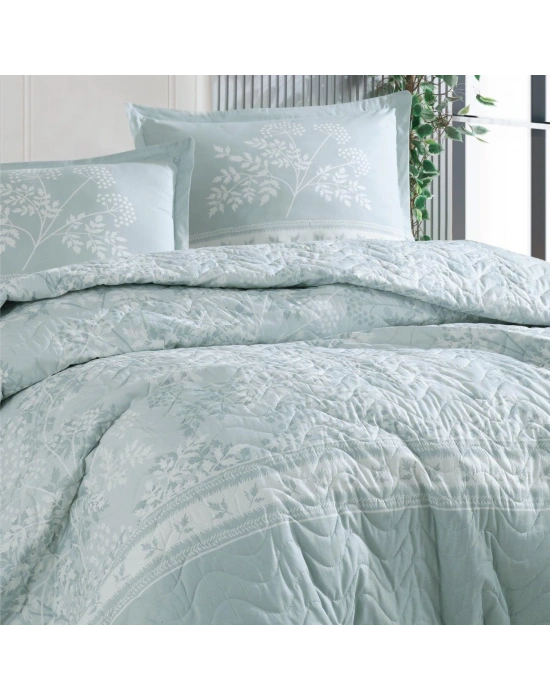 Clasy Ranforce Dört Mevsim Çift Kişilik Set Devlin V1 Mint