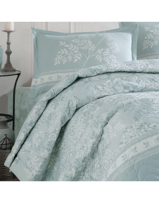 Clasy Ranforce Dört Mevsim Çift Kişilik Set Devlin V1 Mint