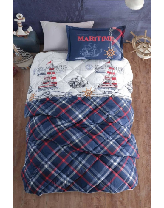 Clasy Ranforce Genç Uyku Seti Tek Kişilik Maritime V1 Lacivert
