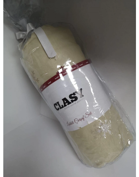Clasy Ranforce Lastikli Çarşaf Seti Çift Kişilik flz8