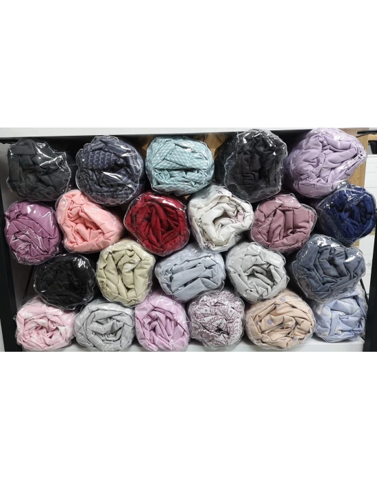 Clasy Ranforce Lastikli Çarşaf Seti Tek Kişilik Desenli Siyah