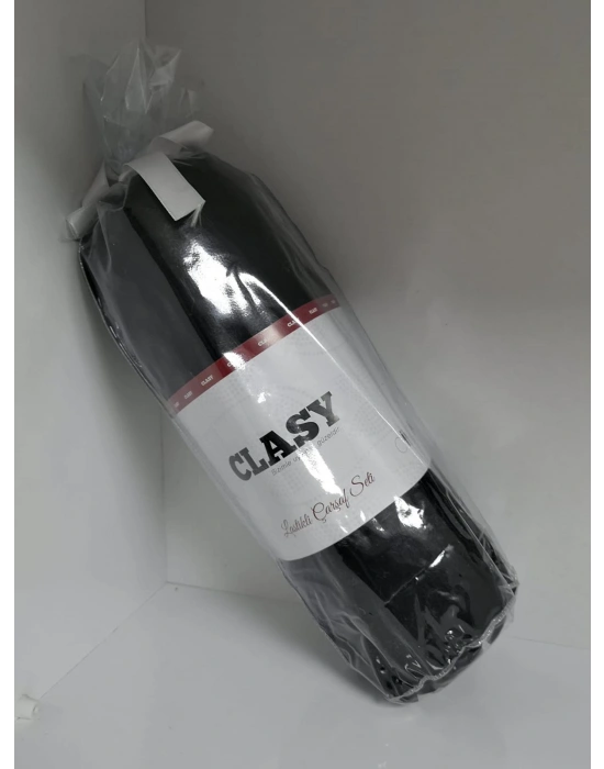 Clasy Ranforce Lastikli Çarşaf Seti Tek Kişilik Siyah