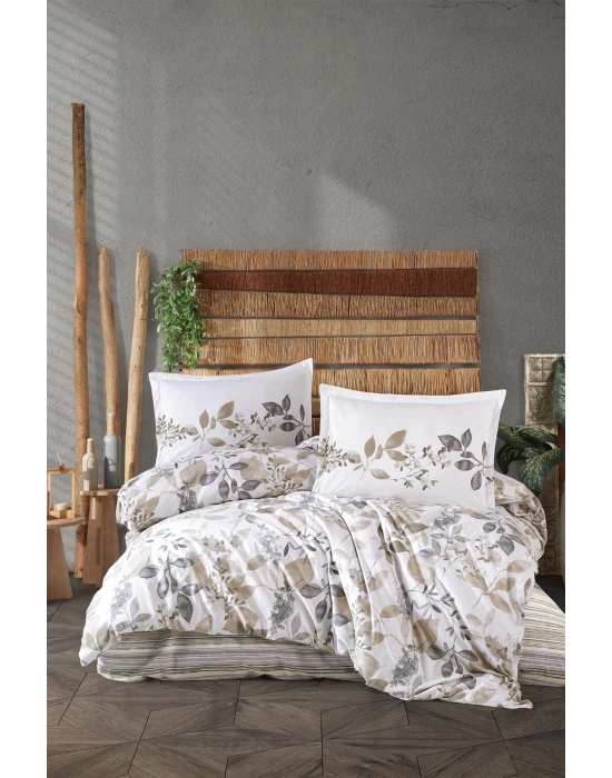 Clasy Ranforce Nevresim Takımı Tek Kişilik Azura V1 Bej