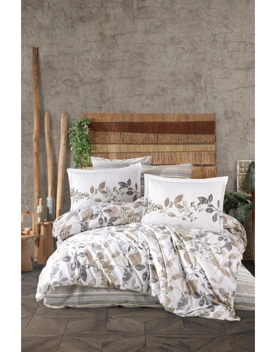 Clasy Ranforce Nevresim Takımı Tek Kişilik Azura V1 Bej