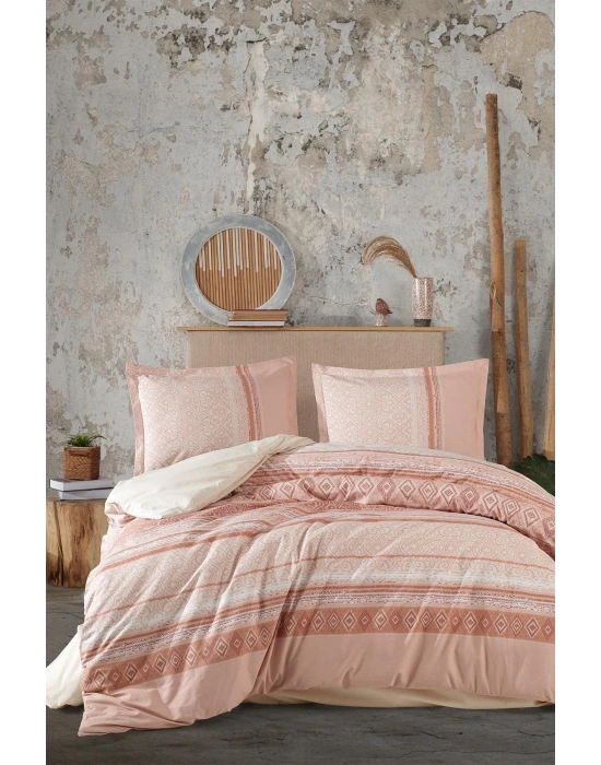 Clasy Ranforce Nevresim Takımı Tek Kişilik Capella V2 Kahve