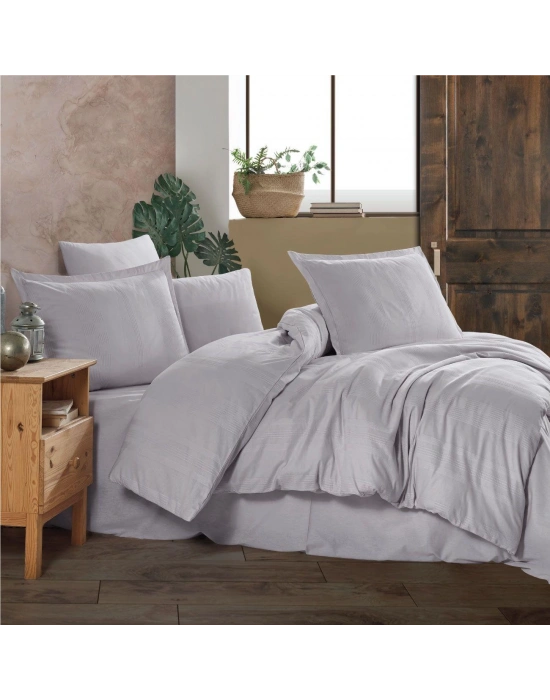 Clasy Ranforce Nevresim Takımı Tek Kişilik Unita V4 Gri