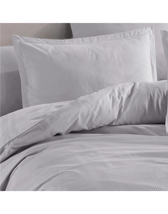 Clasy Ranforce Nevresim Takımı Tek Kişilik Unita V4 Gri