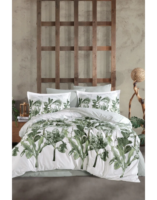 Clasy Ranforce Nevresim Takımı Tek Kişilik Versay V1 Ada Çayı