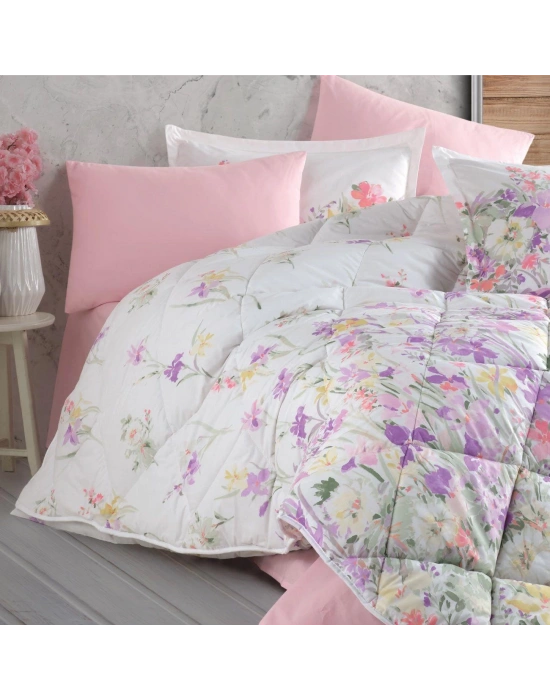 Clasy Ranforce Uyku Seti Çift Kişilik Arse V1 Pembe