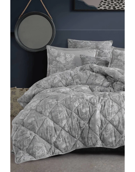 Clasy Ranforce Uyku Seti Tek Kişilik Destin V1 Gri