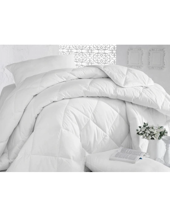 Clasy Ranforce Yorgan Tek Kişilik Tekli Beyaz