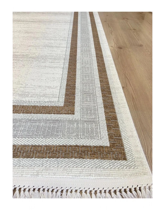 Dinarsu Halı 200x290 Arora Koleksiyonu 64879-070 Vizon