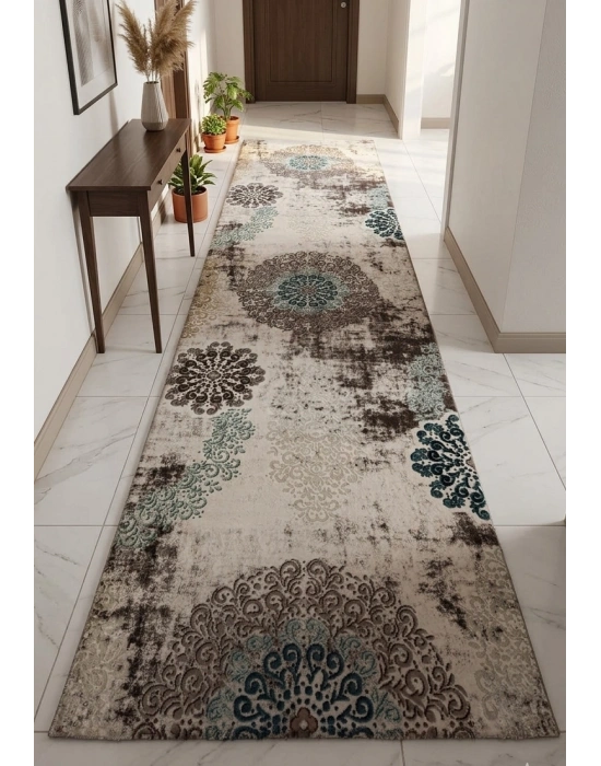 Merinos Akrilik Halı 100x250 Yolluk Halı