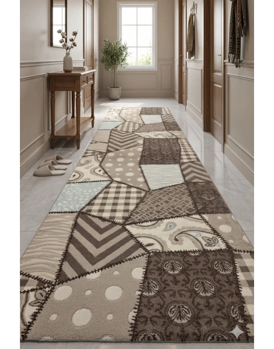 Merinos Akrilik Halı 100x350 Yolluk Halı