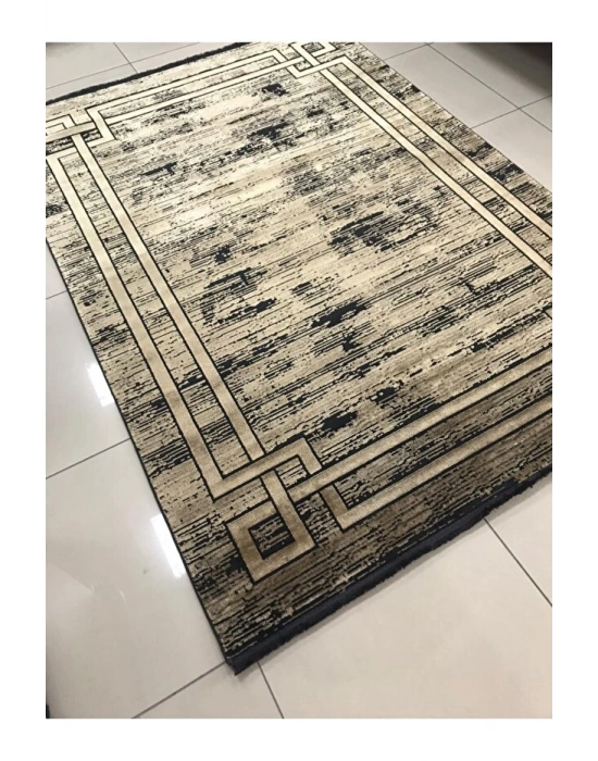 Merinos Halı 160x230 Bamboo Lavi Koleksiyonu 34666-975