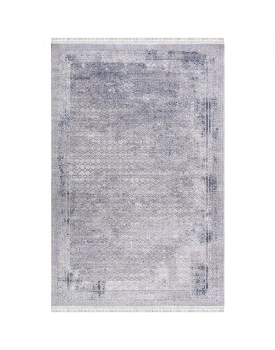 Merinos Halı 160x230 Rodin Koleksiyonu 60893-030 Gri-Mavi