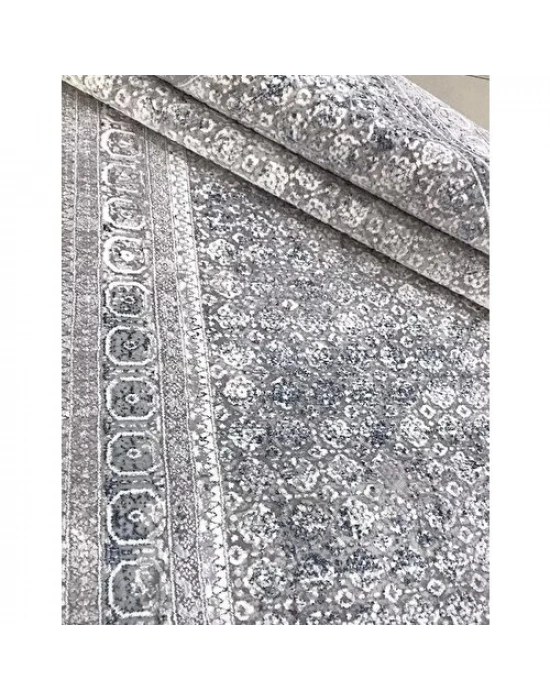 Merinos Halı 160x230 Rodin Koleksiyonu 60893-030 Gri-Mavi