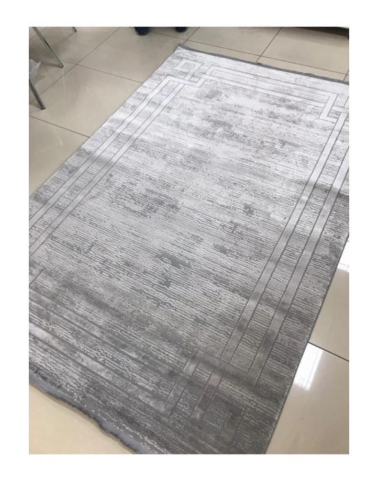 Merinos Halı 200x290 Bamboo Lavi Koleksiyonu 34666-095